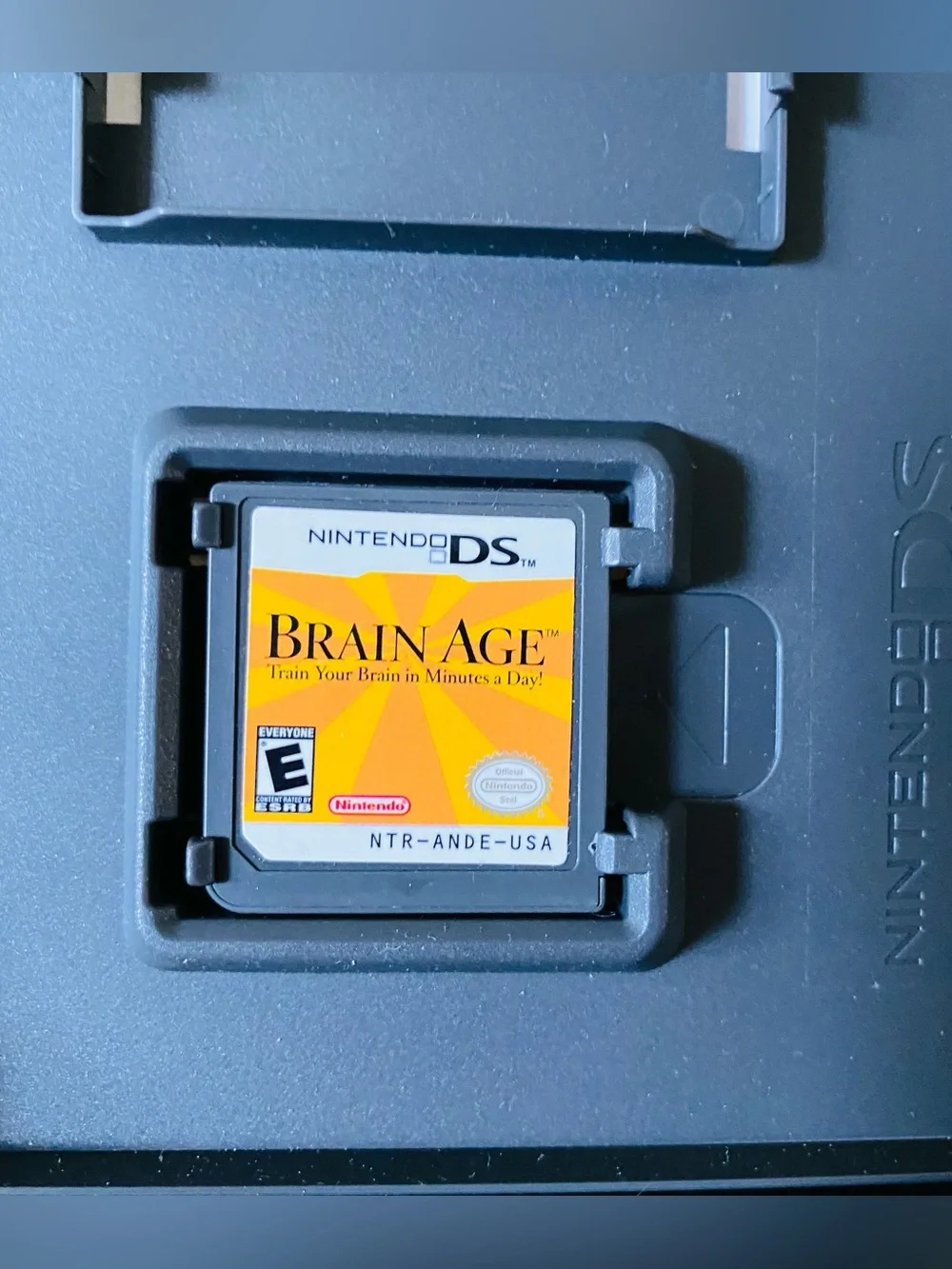 Nintendo Brain Age Nintendo DS Game EUC includes box, game, pamphlet